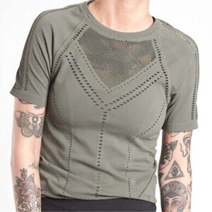 CAthleta Laser Cut Short Sleeve Tee